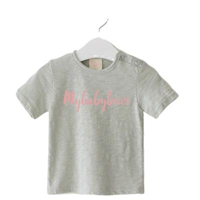 China Kids Cotton Tshirt Children Boys Shirts Summer Girl T Shirt Baby Boy T Shirt for sale