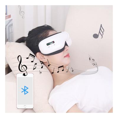 China EYE Air Pressure Vibration Digital Eye Massager For Eye Relief Heat Compress Eye Care Mask With Music for sale