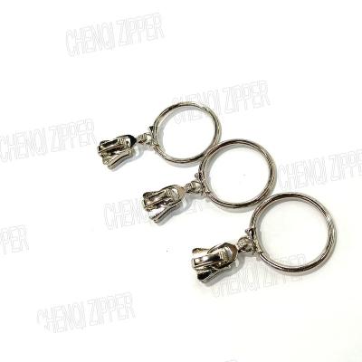 China Other Widely Used Resin 5# Round Zipper Slider Pull Tag Garment Clothing Jacket for sale