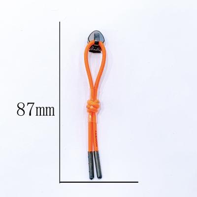 China Other new style, fashion, double end metal ropeCustom elastic zipper puller for bags clothes handbags for sale