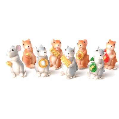 China Art Product Prosperity Rat Home Ornament 2020 China New Year Promotion Resin Statue for sale