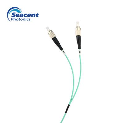 China Multi Mode Duplex Fiber Optic Pigtail FC APC 0.5m 1.0m 1.5m 2.0m for sale