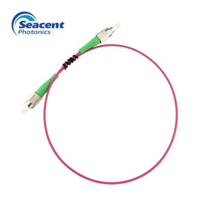 China FC/APC Mutilmode Simplex Fiber Optic Patch Cord LSZH ROHS Certificate for sale