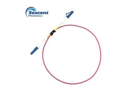 China Sc Lc 1m UPC Optical Fiber Jumper Multimode Duplex Flame Retardant for sale