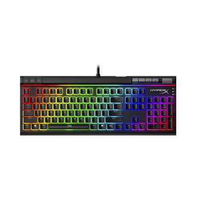 China Anti-Ghosting Hyper X Alloy Elite 2 ABS Pudding Mechanical Keycaps RGB Gaming Keyboard Media Controls Gaming Keyboard for sale