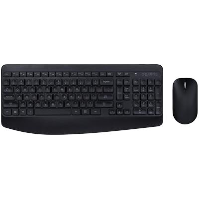 China Dearmo MK8800 Factory Price Desktop Radio Black Waterproof Keyboard Mouse Combo For Laptop Computer for sale