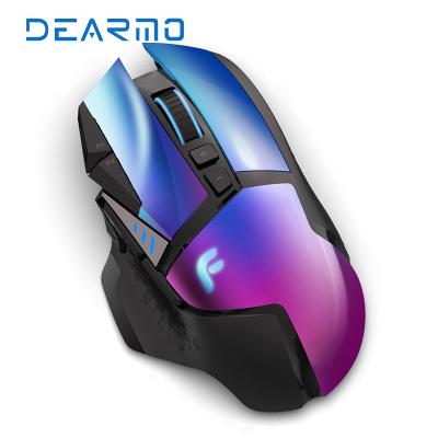 China DEARMO F35 Game Lighting 1.0 China Supplier Multicolor Cable Wireless Dual Mode Mouse for sale