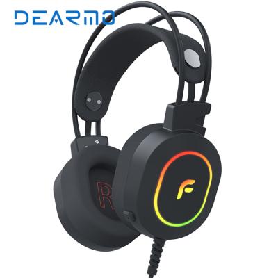 China Perfect Sound DEARMO FH60 China Factory Price Wired Stereo Earphone Gaming Headset for sale