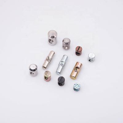 China Heavy Industry Hammer Nut Furniture M6 M8 Cross Slotted Furniture Cross Slotted Barrel Nut Finger Hole Nut for sale