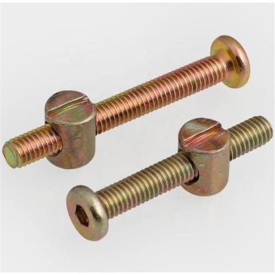 China Heavy Industry Heavy Duty Finger Cross Nuts - And - Bolts For Trestle Table, Work Bench, Bed, Or Any Heavy Duty Project for sale