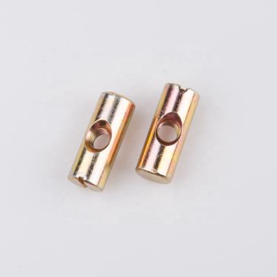 China Heavy industry China factory price M4 M5 M6 M8 M10 cross finger cross nut slotted furniture barrel nut cross finger nut with hole for sale