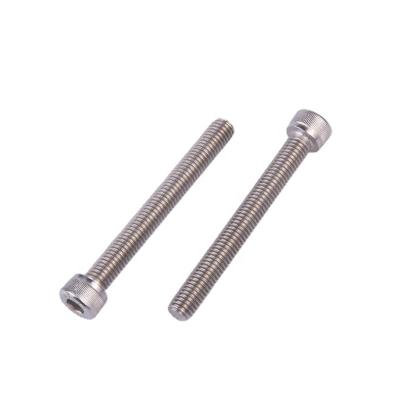 China Furniture OEM Customized High Quality Stainless Steel 304 316 Hex Socket Cap Head Machine Or Long Thread Tapping Screw Bolts for sale