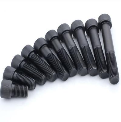 China Round Muti-size High Strength 12.9 Grade 12.9 Din 912 Carbon Steel Hex Socket Head Cap Screws for sale