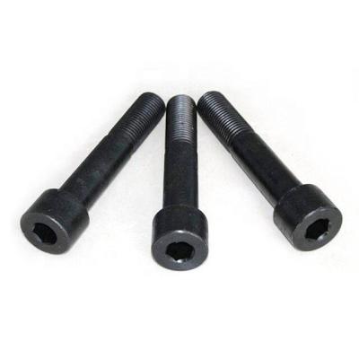 China Inch Size Carbon Steel Black Round Hot Plug Hex Socket Head Bolt Allen Screw Hex Cap Screw for sale