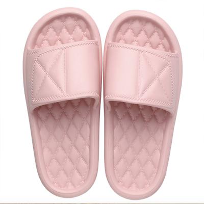 China CUSHIONING CUSHIONING Thickened Soft Soled Slippers Eva Slippers Tasteless Couple Bathroom Bath Slippers for sale