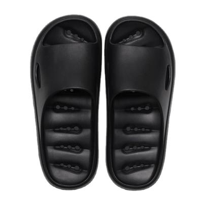 China Indoor Outdoor Soft Single Cavity Drainage Quick Dry Slippers Indoor Outdoor Bath Slippers Deep Bottom Summer Slippers for sale