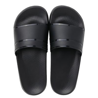 China CUSHIONING CUSHIONING classic unisex hotel slipper shoes female designer wholesale Slides For Ladies bedroom slippers stripe mens for sale