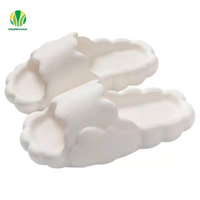 China Non-slip Bathroom Slippers Male Anti-odor Excrement Cloud Anti-odor Cloud Slippers Summer Male Couples Feeling Cool Bottom Soft Non-slip Female Indoor Home Non-Slip Slippers slippers for sale