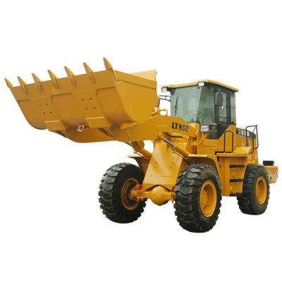 China Construction Material Stores 3 Ton Loading Capacity Wheel Loader LT932 With 2 Cubic Meter Bucket for sale