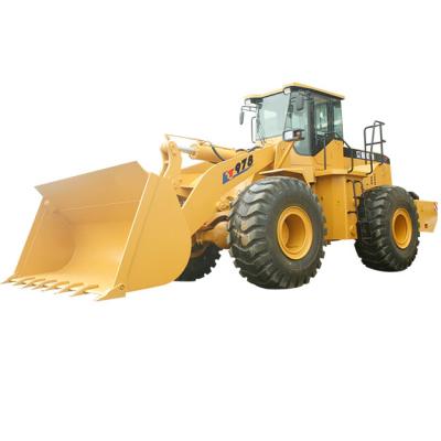 China Building Material Stores 7 Ton Big Wheel Loader With 5 Cubic Meter Big Bucket for sale