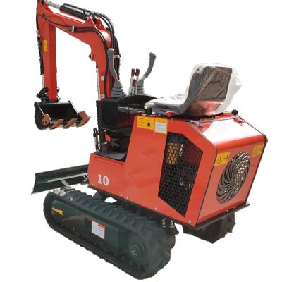 China Building Material Shop 0.8 Ton 1 Ton High Quality Crawler Mini Excavator For Sale for sale