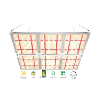 China High Quality Dimable High ppfd SYLSTAR 3000k 5000k App Control Quantum Smart Led Grow Light for sale