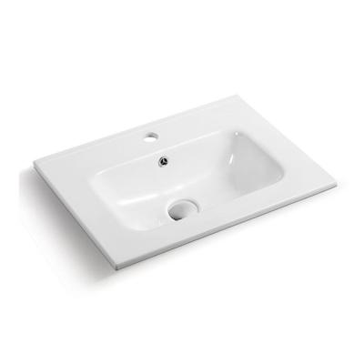 China Factory Price Wholesale Easy Clean Outdoor Bathroom Sink Ceramic White Wash In Good Price for sale