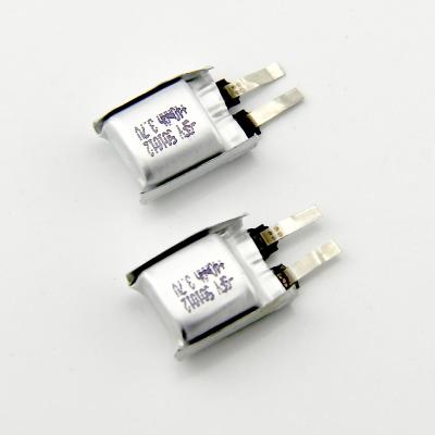 China Wholesale Toys 3.7v 40mah 501012 China Rechargeable Batteries For Radio Earphone for sale