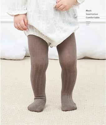 China QUICK DRY Babies Organic Cotton Blend Tights Keep Kids Warm Soft Healthy Thick Pantyhose for sale