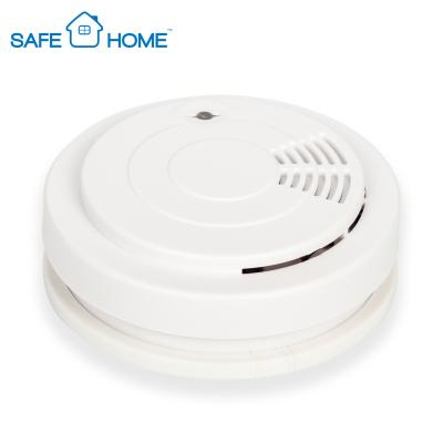 China 12V Optical 433mhz Wireless Smoke Detector, Wireless GSM Smoke Fire Alarm System for sale