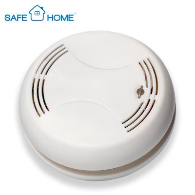 China Conventional Battery Operated Home Security Photoelectric Standalone Smoke Detector with Relay Output for sale