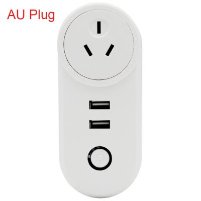 China Smart Wifi 3 Pin Electrical Power Plug Australia,AU Smart Wifi Plug With Anti-Fire Plase Case for sale