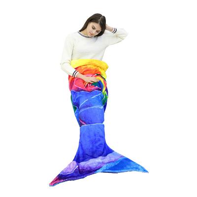 China Portable Wholesale Soft Premium New Design Can Be Washed Covering Mermaid Tails For Kids for sale