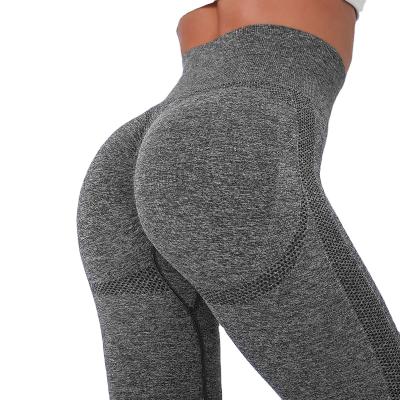 China Breathable Yoga Tights Workout Waist Tops Comfortable Seamless Yoga Pants for sale