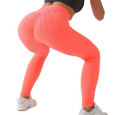 China 2021 New Design Polyester Breathable Comfortable Durable Seamless Yoga Pants Custom Made Wholesale for sale