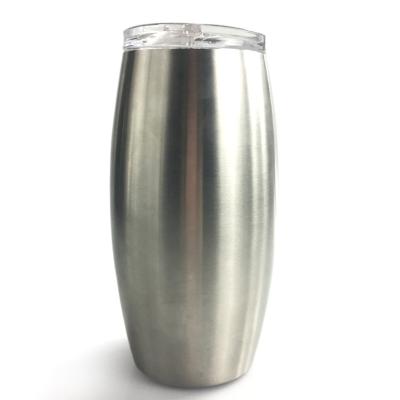 China Sustainable 25oz Football Shape 304 Stainless Steel Double Wall Tumbler for sale