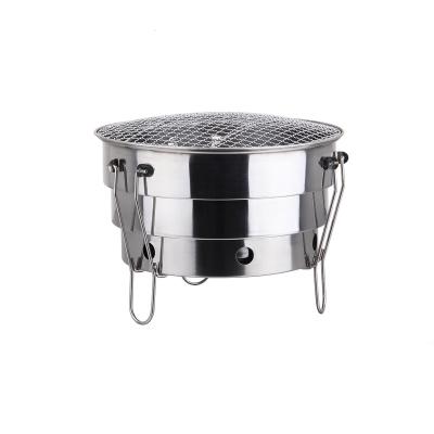 China Wholesale Factory Equipment Japan Style BBQ Grill Stainless Steel Charcoal BBQ Grill Easily Assembled Outdoor Folding Grill for sale