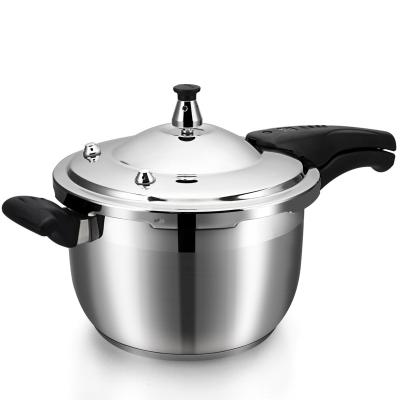 China Factory Wholesale Induction Bottom 18cm/3L-26cm/8L Food Grade 304 Stainless Steel Pressure Cookers Viable for sale