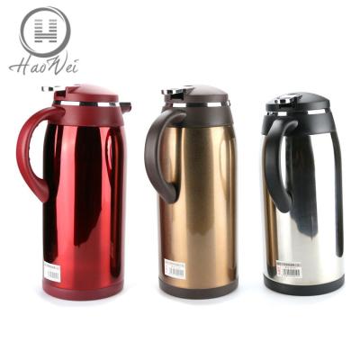 China Household Hotel Restaurant Stainless Steel Thermos Viable High Quality Glass Flask for sale