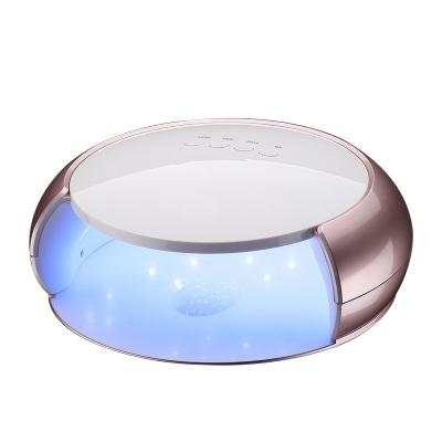 China 2022 Portable Professional Professional Gel Nail Dryer Lamp Polish Led Private Label Ccfl Rose Gold Uv Nail Lamp for sale