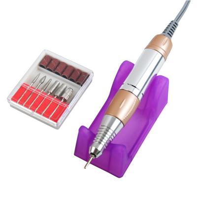 China Good Quality Portable Customized Strong Electric Nail Drill Machine ABS Nail Drill Set for sale