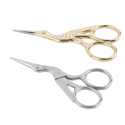 China Straight Handed Scissors Wholesale Crane-Sharp Straight Blade Stainless Steel Cuticle Scissors Manicure Scissors Nail Scissors Hot Sales for sale