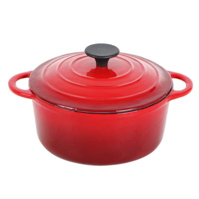 China Amazon Sustainable Cast Iron Hot Selling Casserole for sale