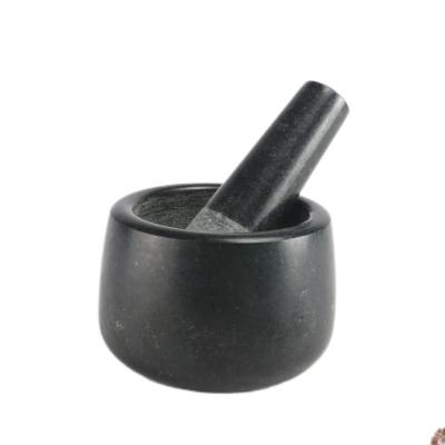 China 2022 Viable Hot Sale American National Standard Natural Stone Mortar Pestle Set for sale