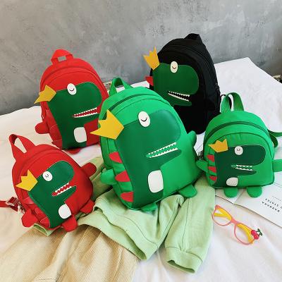 China 2022 Hot Sale Cute Fashion Cute Cartoon Dinosaur School Bags Cartoon Mini Kids Schoolbags Small Kids Backpacks For Boys And Girls for sale