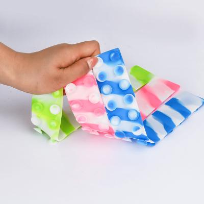 China Toy Wholesale New Fashion Unlimited Fun Soft Jumping Silicone Squidopop Squishy Relief Toy Squeeze Sucker Anti Stress New Noise Shaker Toys for sale