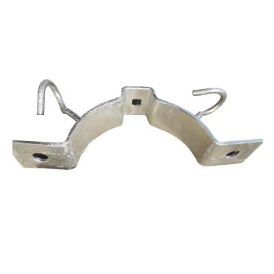 China Electric power galvanizd power using pole clamp for street lights for sale