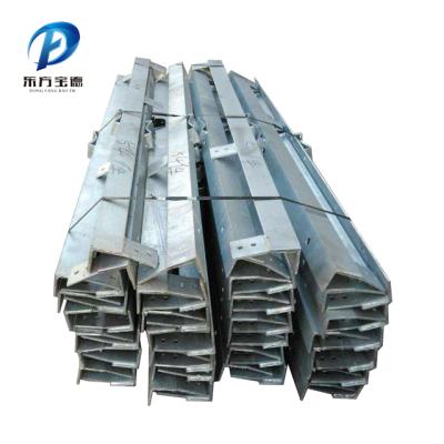 China Structural Steel Beams Galvanized Customized As Drawing Carbon Steel Slotted Bracket for sale