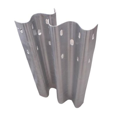 China Corrugated Slide Post Safety Guardrail Corrosion Resistance Steel Beam Guardrail Posts U Shape Galvanized Technometal Post for sale