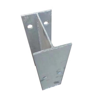 China Industrial Galvanized Steel Highway Guardrail H Post for sale